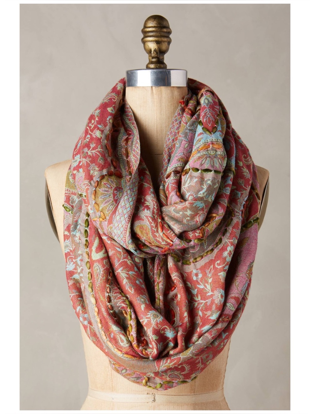 Anthro “Darjeeling Infinity Scarf” By Raj